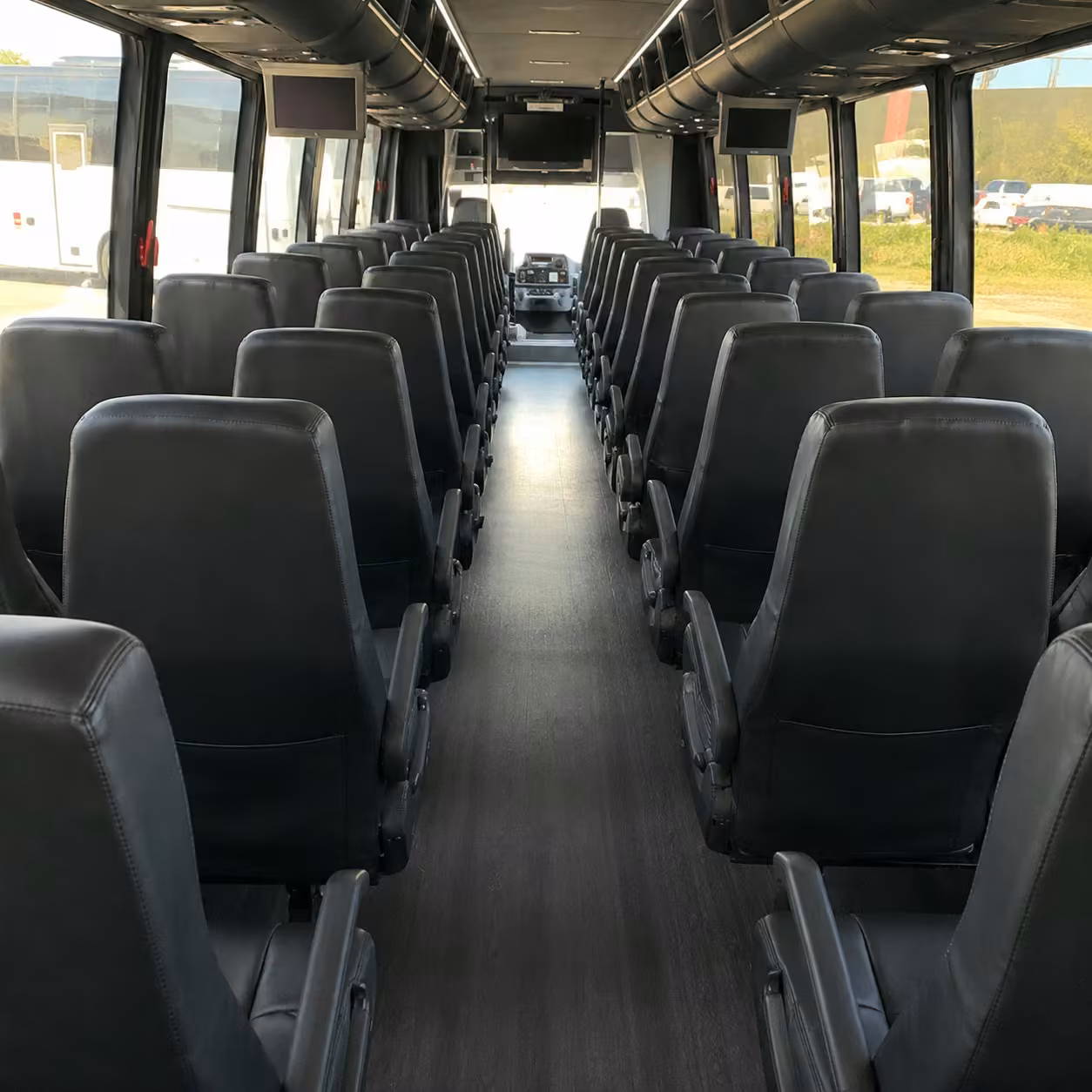 15 35 passenger minibus inside