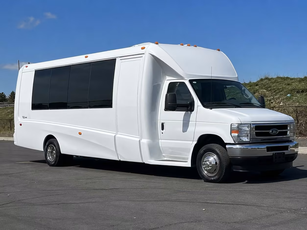 15 passenger party bus